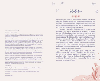 Letting Go And Trusting God Devotion