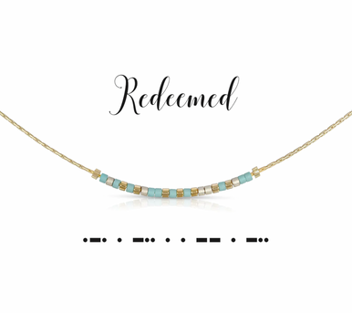 Redeemed Dot & Dash Necklace