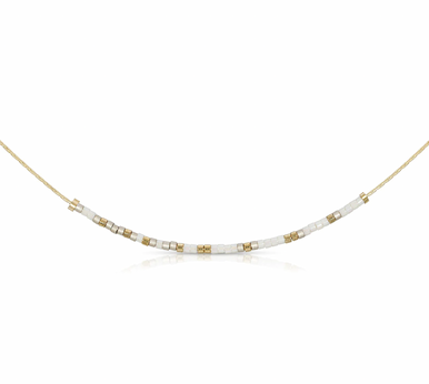 Psalm 91:11 Dot & Dash Necklace