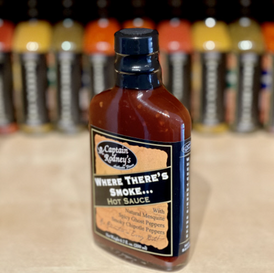 Captain Rodney's Where's The Smoke Hot Sauce