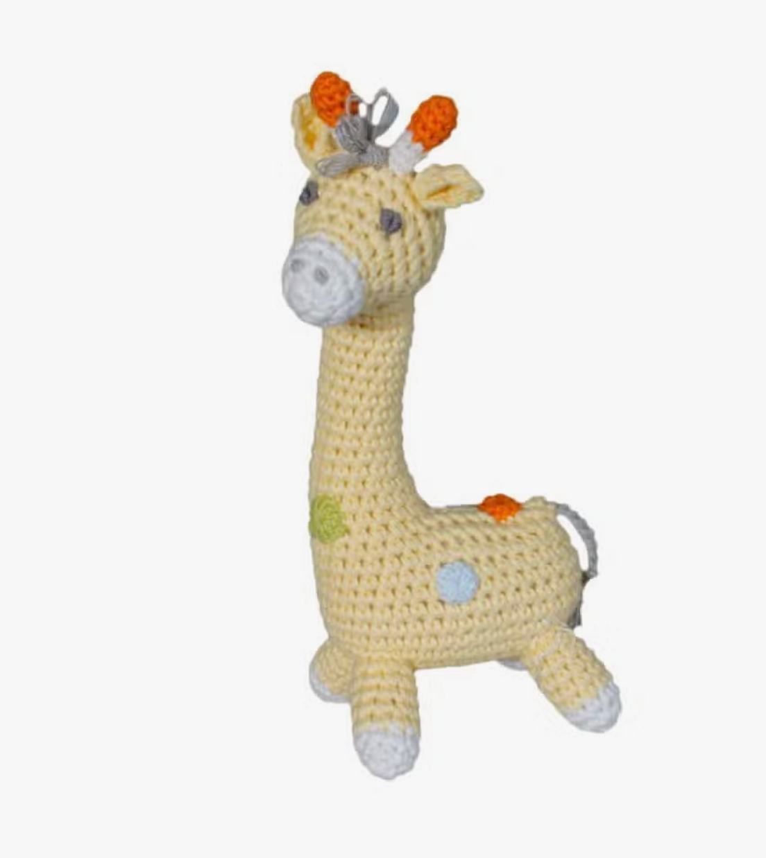 Giraffe Crochet Rattle