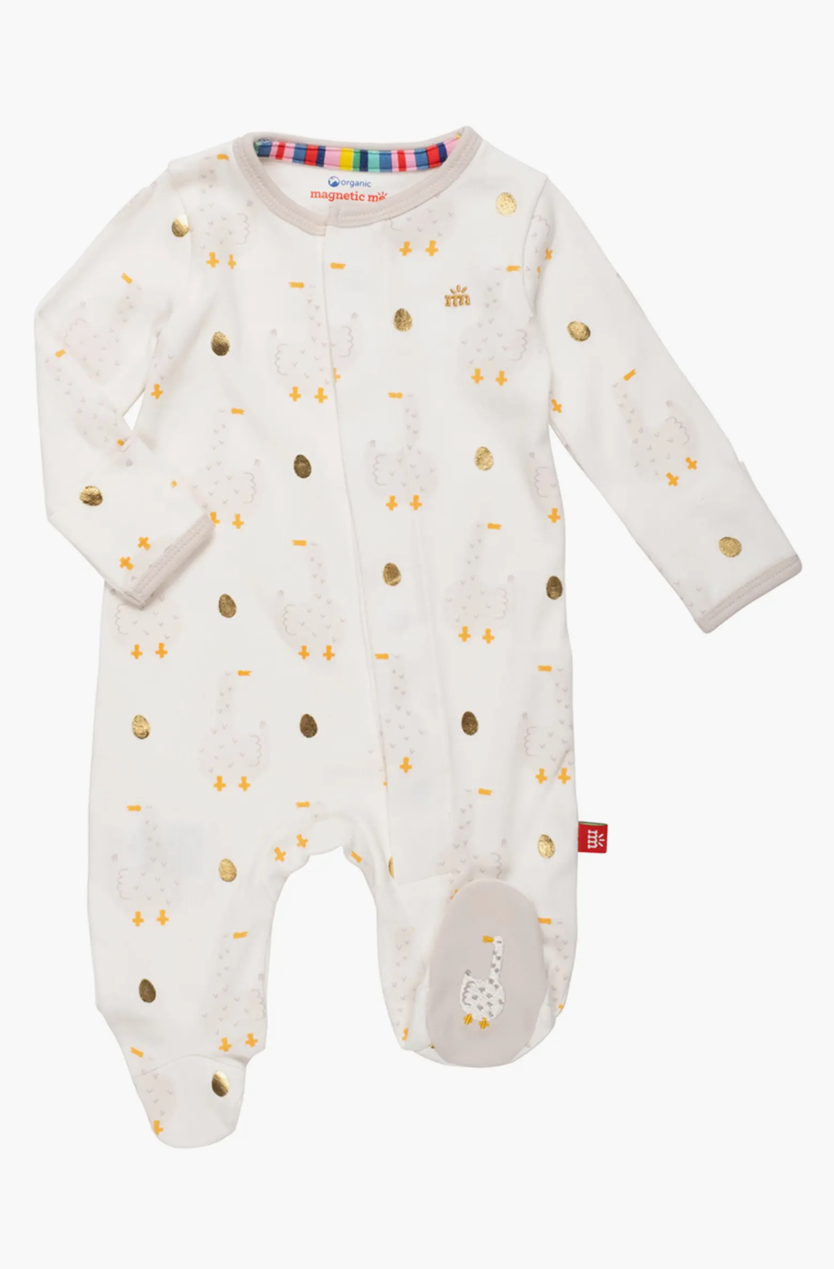 Magnetic Me Mother Goose Organic Cotton Footie