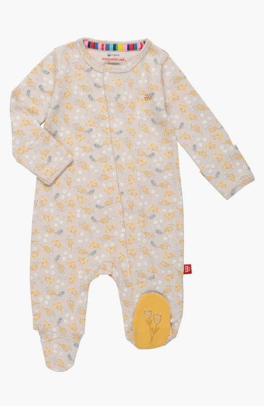 Magnetic Me Logan Organic Cotton Footie