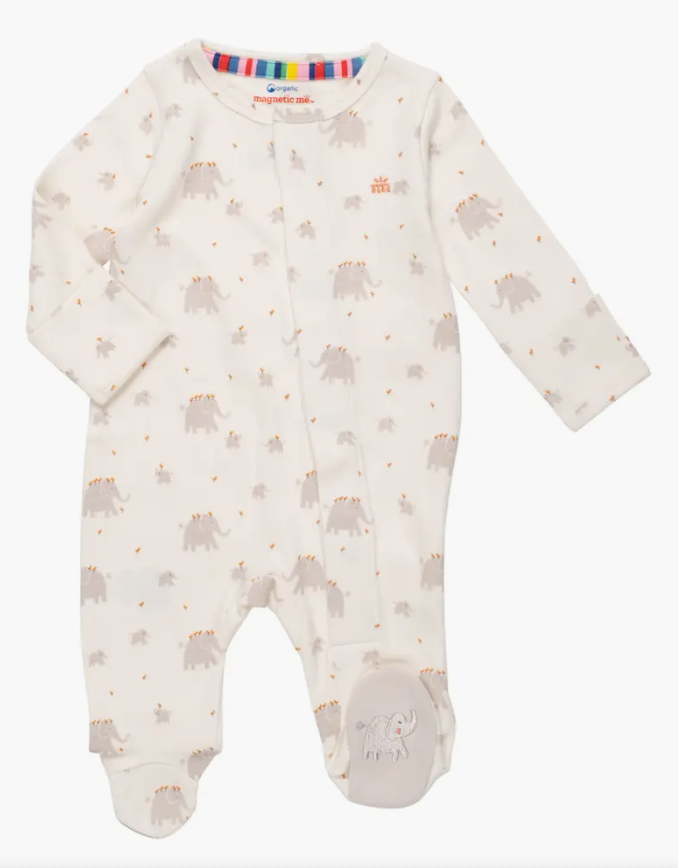 Magnetic Me Little Peanut Organic Cotton Footie