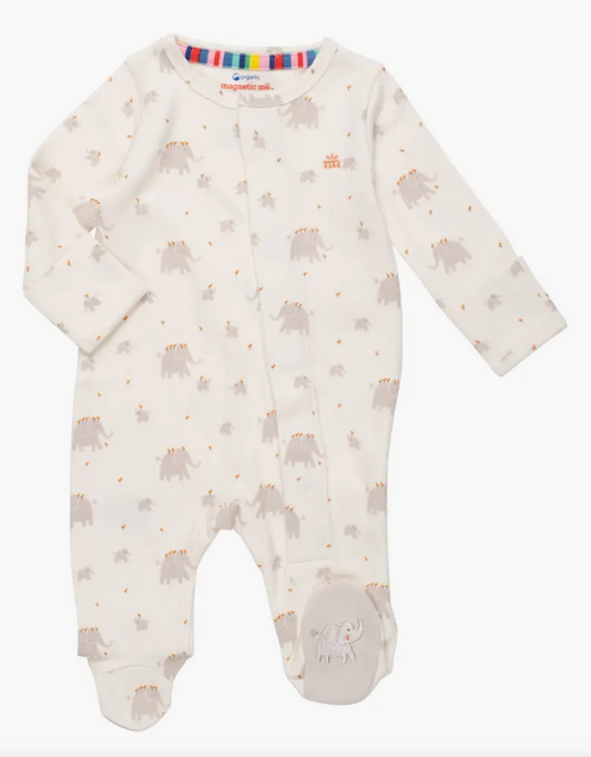 Magnetic Me Little Peanut Organic Cotton Footie