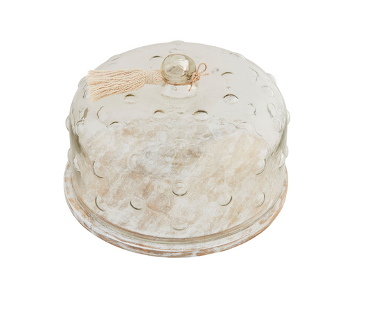 Hobnail Cake Dome