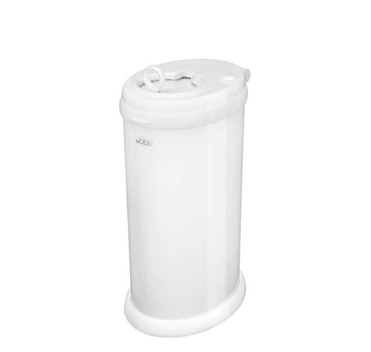 Ubbi White Diaper Pail