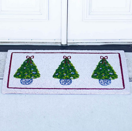 Grand Christmas Coir Door Mat