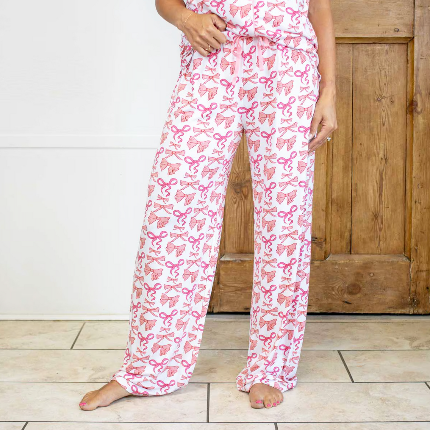 Sutton Bow Pajama Pants