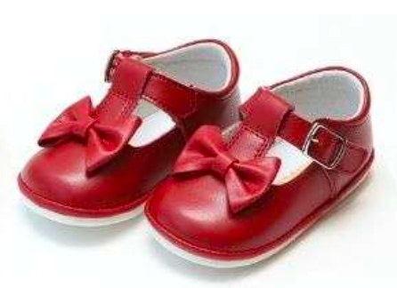 Red Minnie Bow Mary Janes