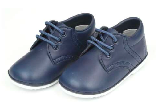 Navy James Lace Up Shoes