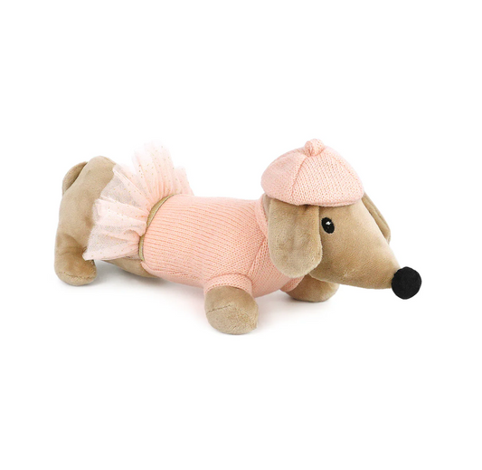 Mon Cheri French Dog Plush Toy
