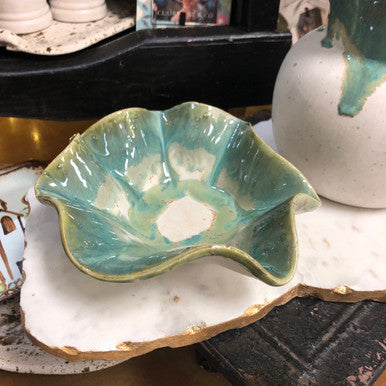 Mockingbird Ocean Ruffle Dip Bowl