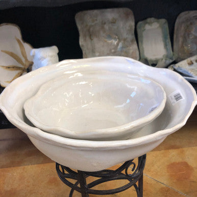 Mockingbird Pearl Small Serving Bowl