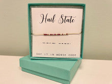 Hail State Dot & Dash Bracelet