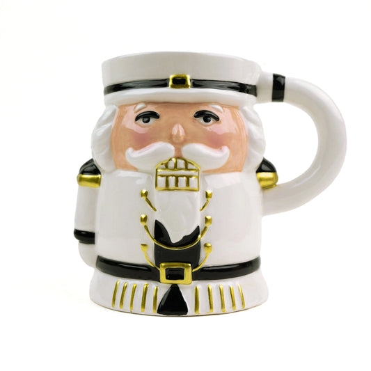 White Nutcracker Mug