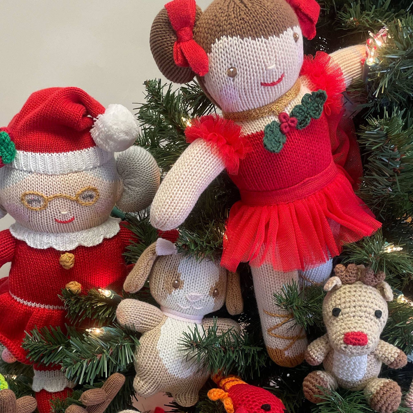 Reindeer Hand-Crochet Rattle