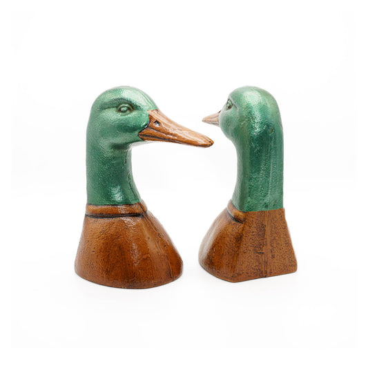 Duck Decorative Bookend Set