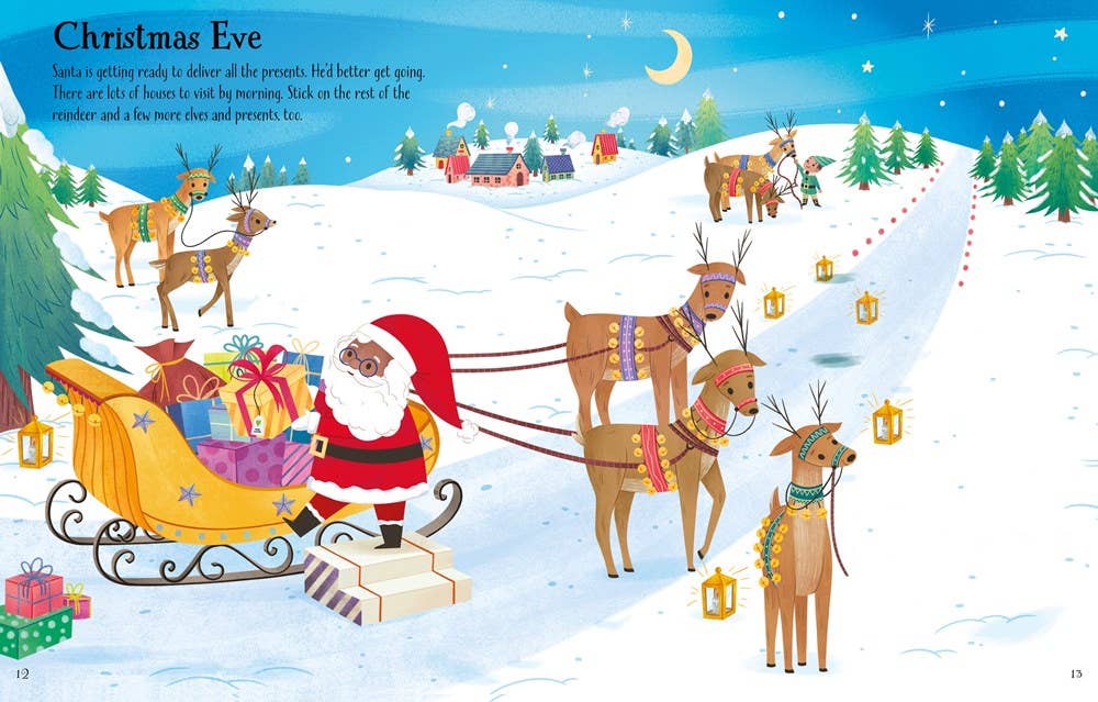 First Sticker Book: Christmas