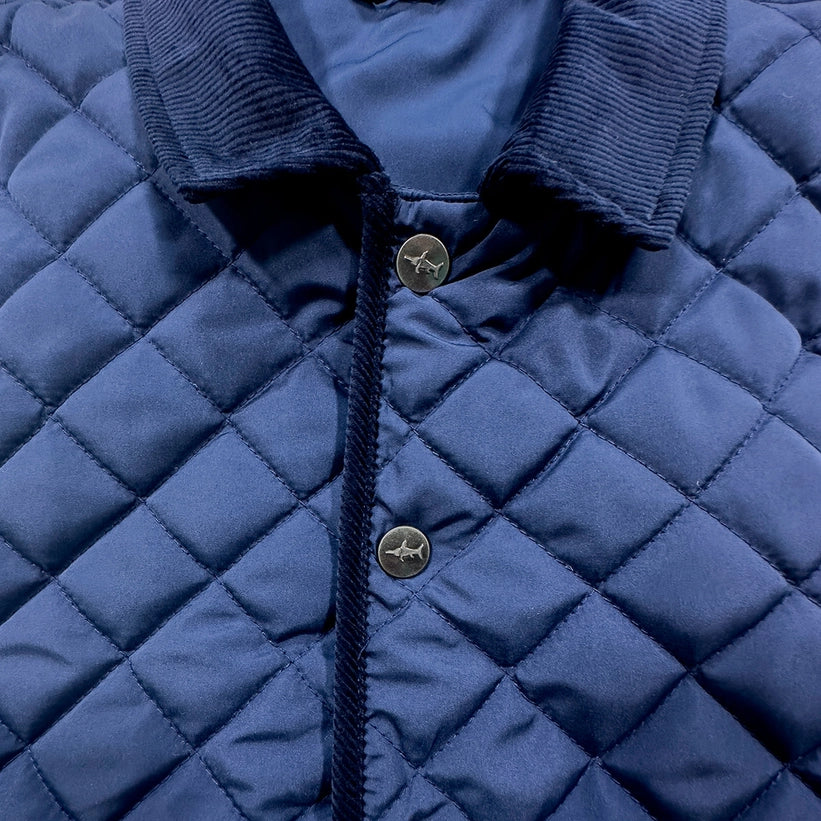 Derby Navy Quilted Vest