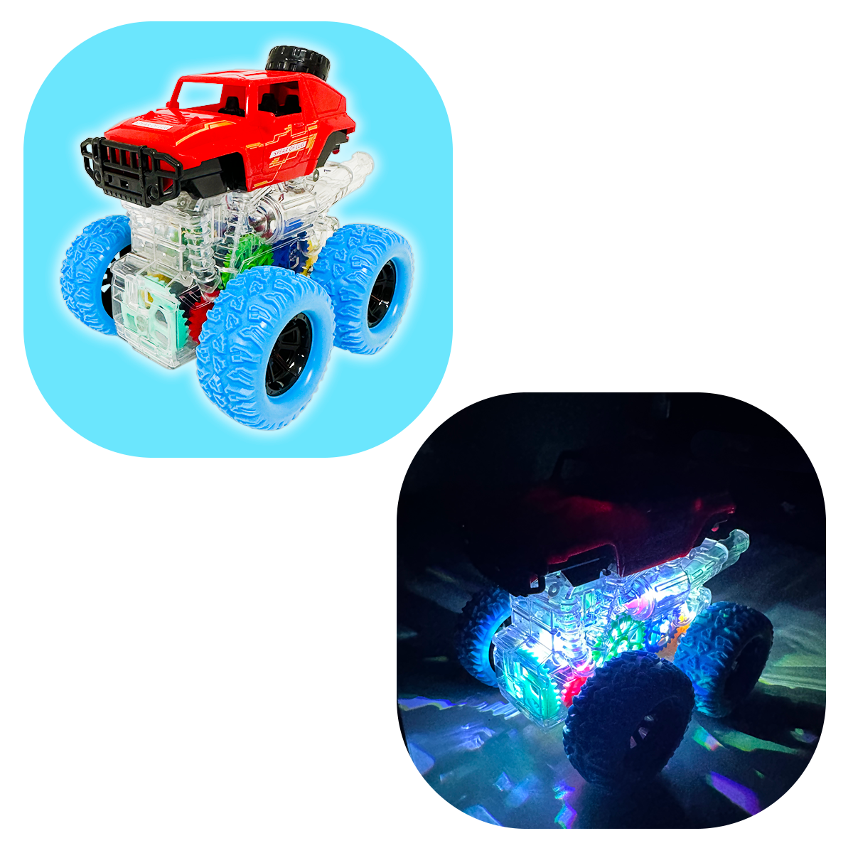 JUMBO Light Up Monster Truck