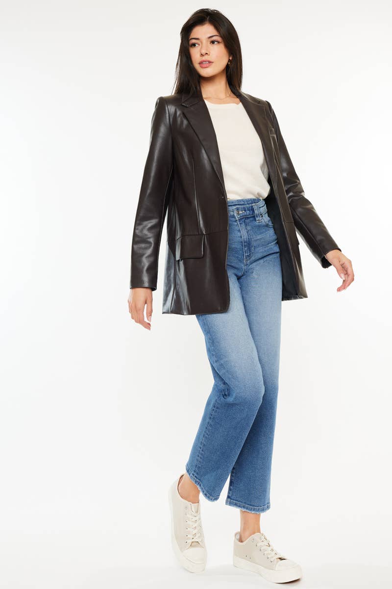 Birmingham High Rise Straight Kancan Jeans