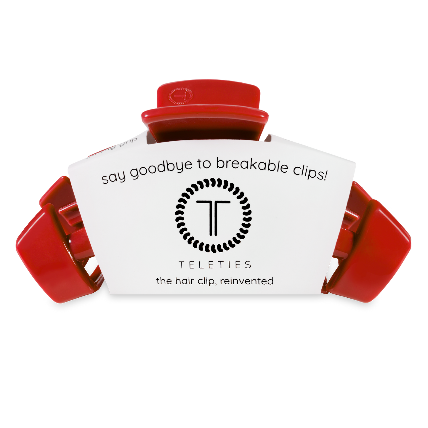Teleties Classic Hair Clip | Large | Red Carpet Ready
