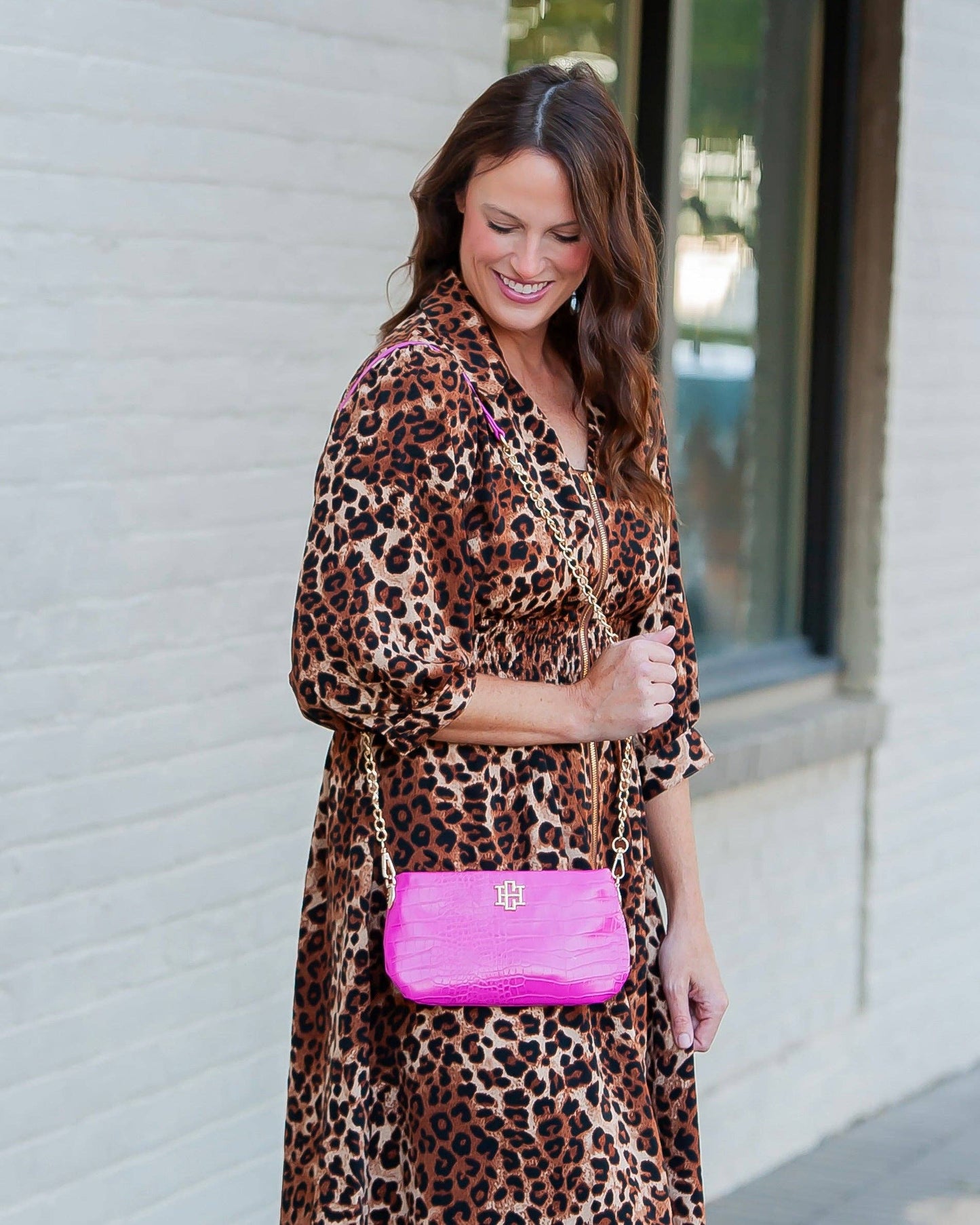 Livi Crossbody - Hot Pink