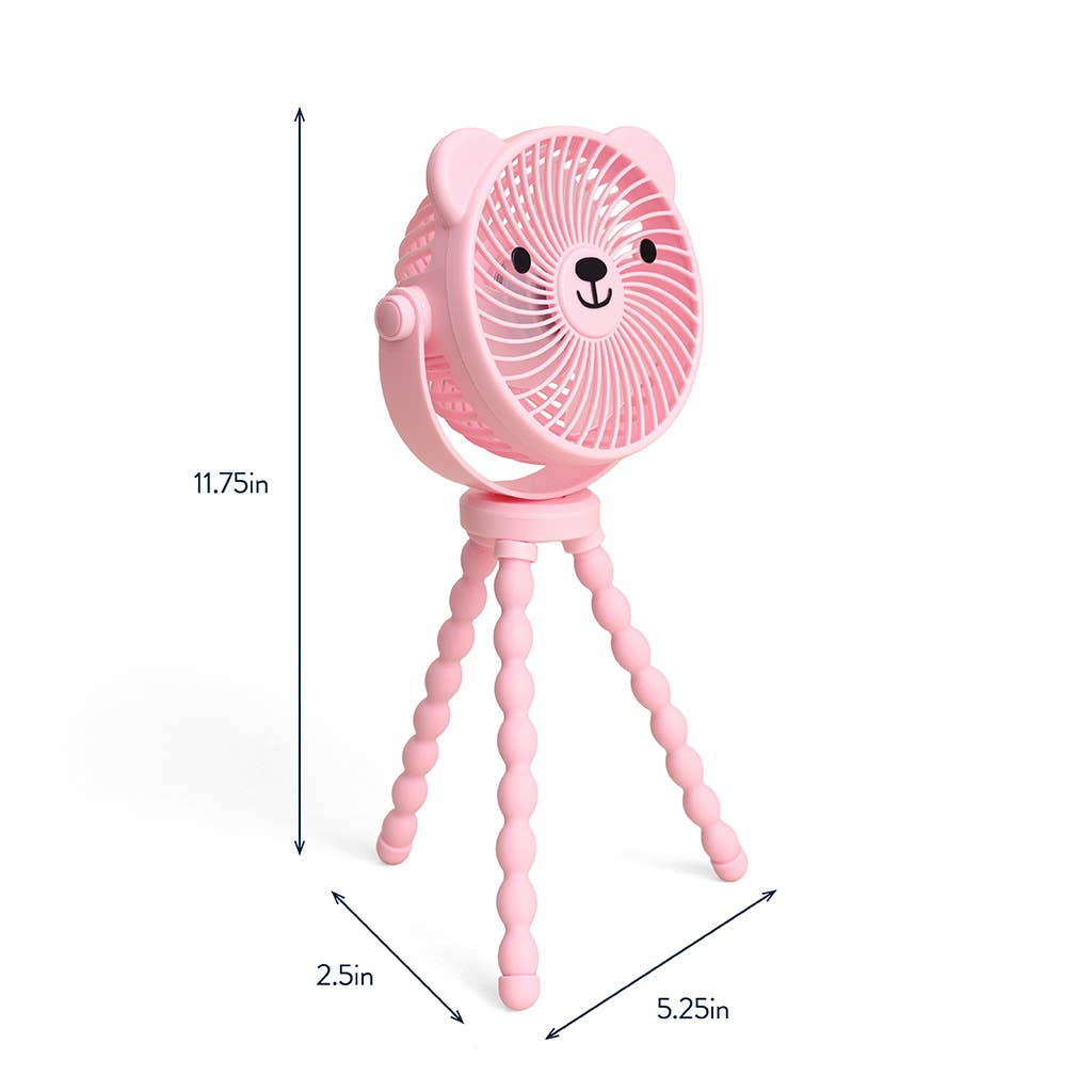 Itzy Breeze 3-Speed Stroller Fan™: Pink