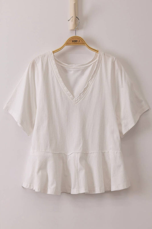 White Mineral Muse Top
