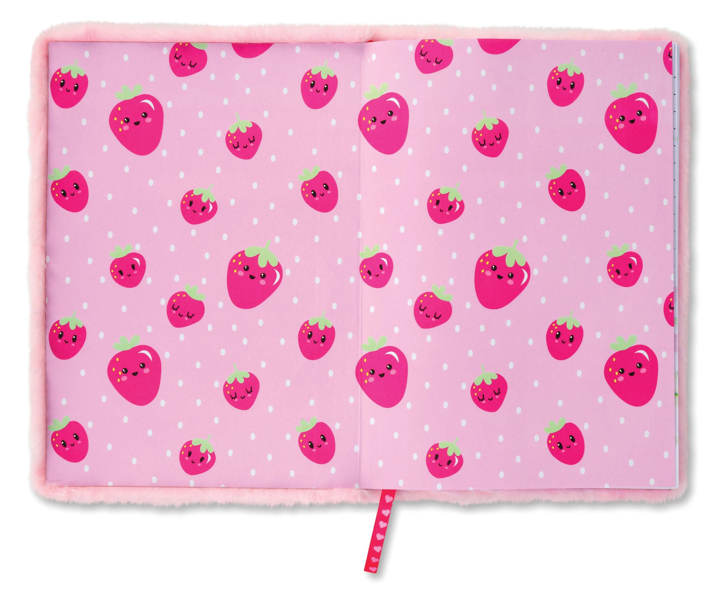 Strawberry Fuzzy Journal