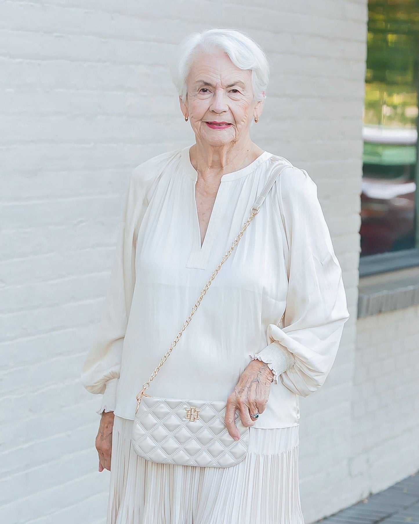 Livi Crossbody - Pearl