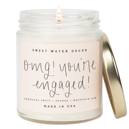 OMG You're Engaged Candle