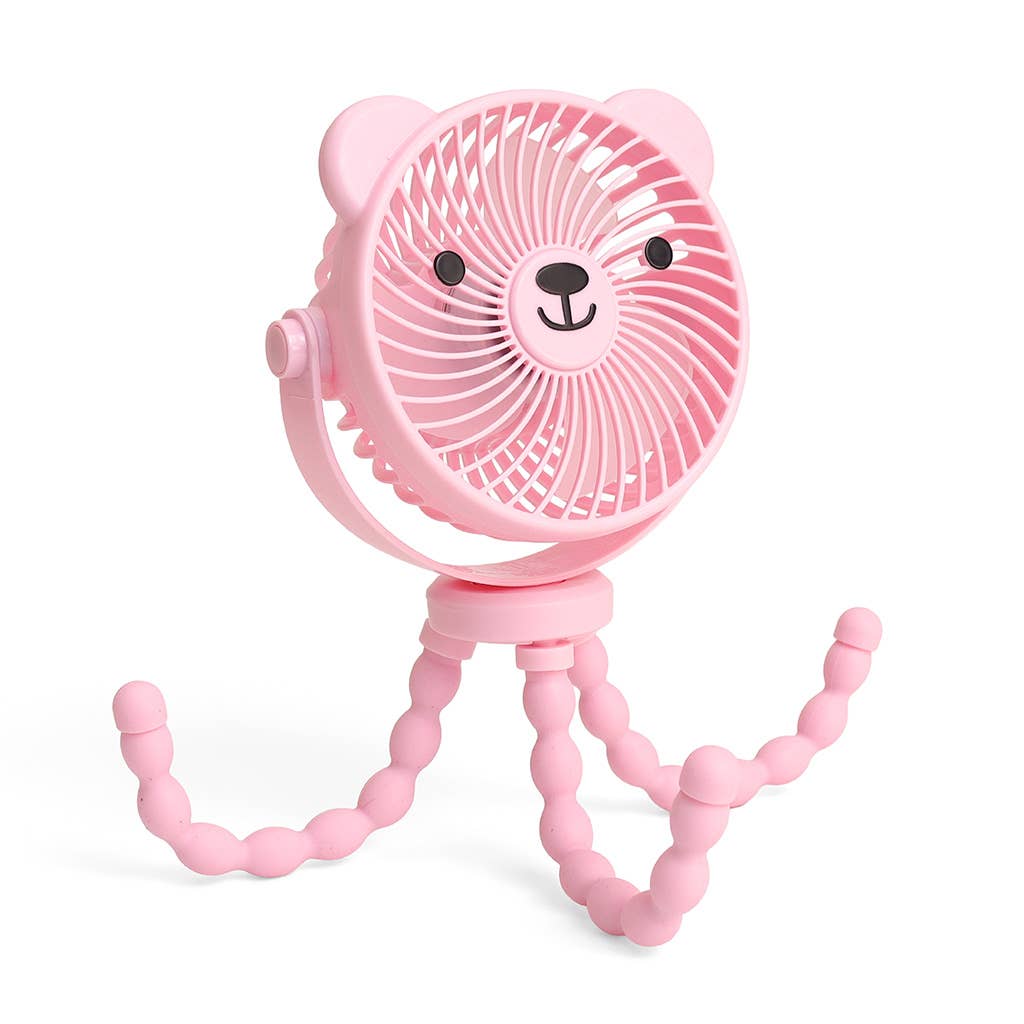Itzy Breeze 3-Speed Stroller Fan™: Pink