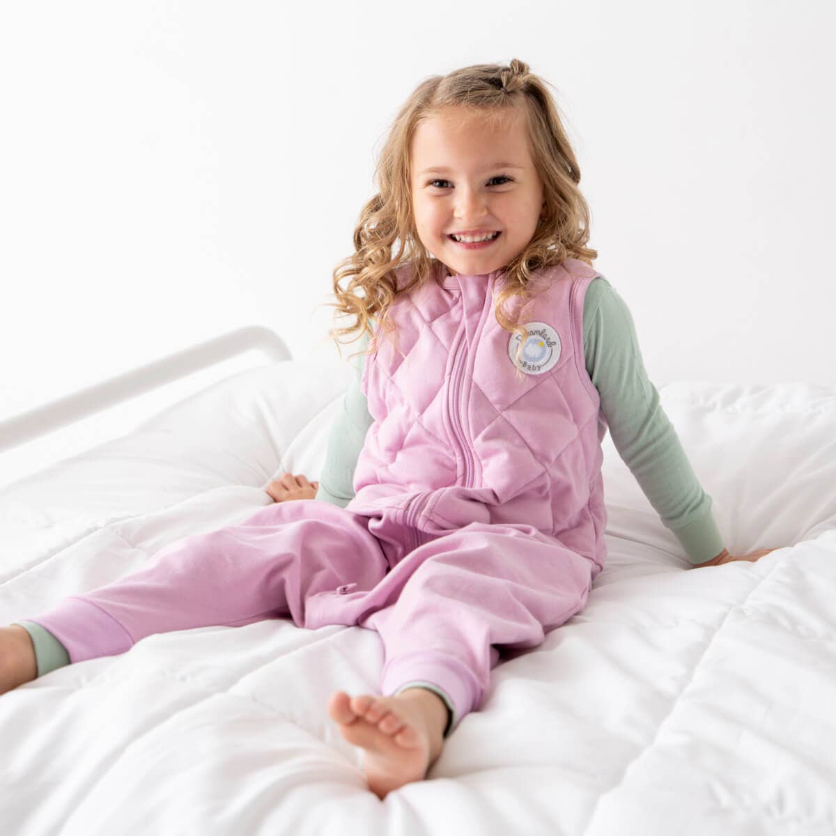 Dreamland Baby Misty Mauve Weighted Sleep Sack Walker