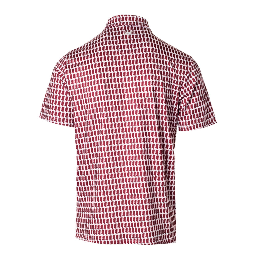 Fieldstone Mississippi State Pride Polo