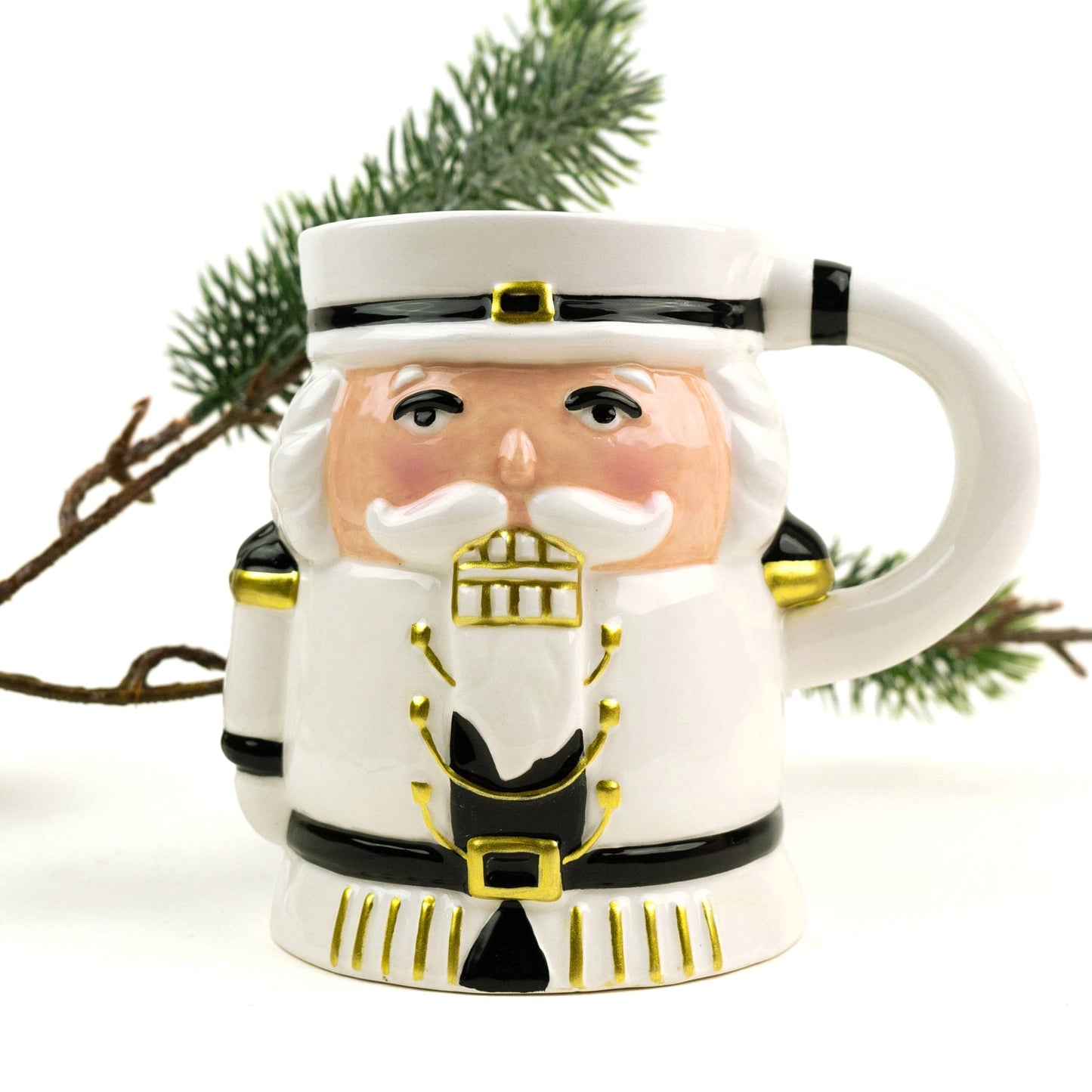 White Nutcracker Mug