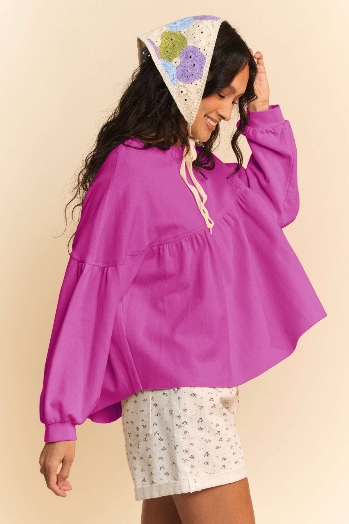 Let’s Go Party Fuchsia Top