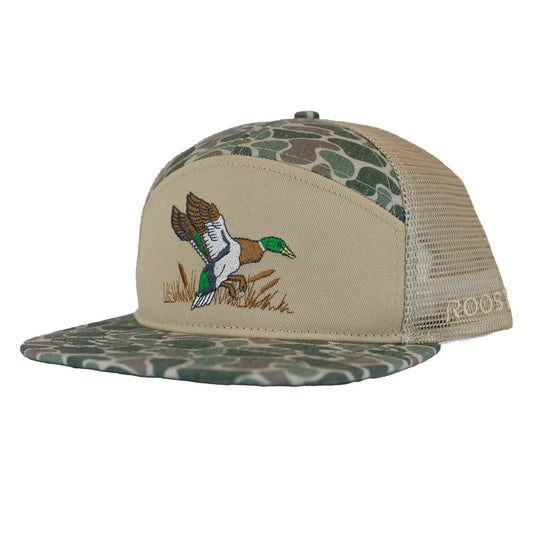 Roost 3D Puff Color Duck Logo Hat