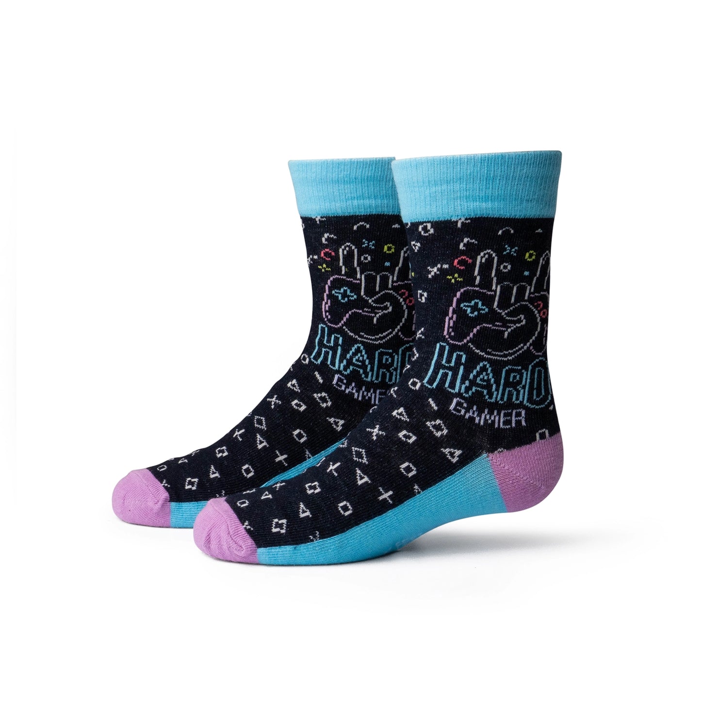 "Game On" Kid's Printed Socks