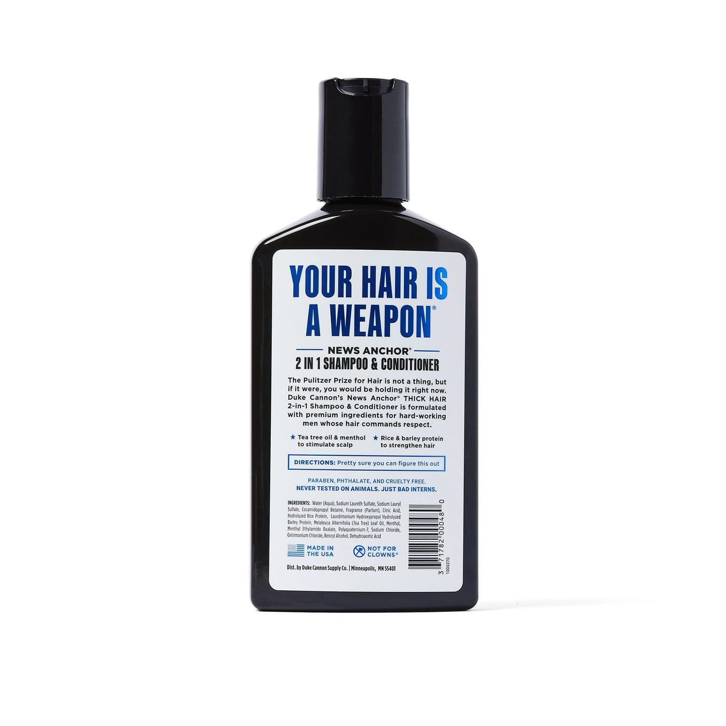 Duke Cannon Naval Diplomacy Hair Wash