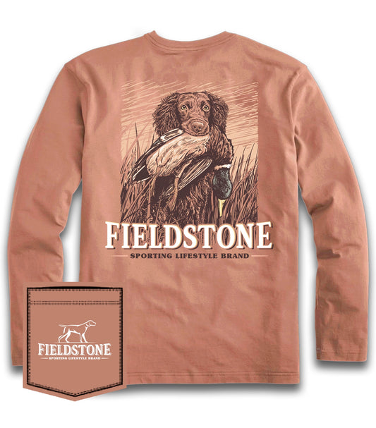 Fieldstone Fetch 'Em Up Long Sleeve Tee