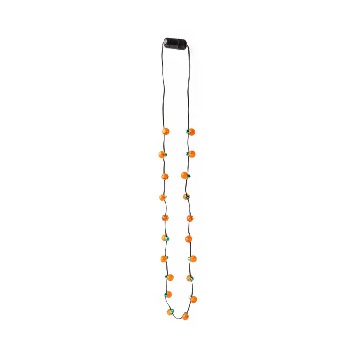 Light Up Pumpkin Necklace