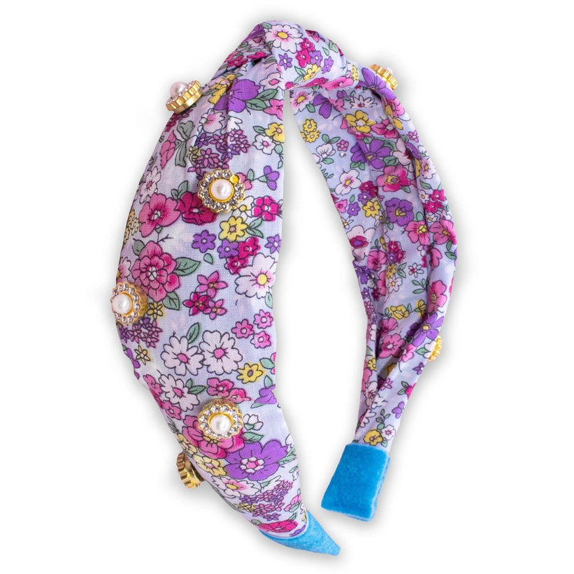 Girl’s Floral Embellished Headband