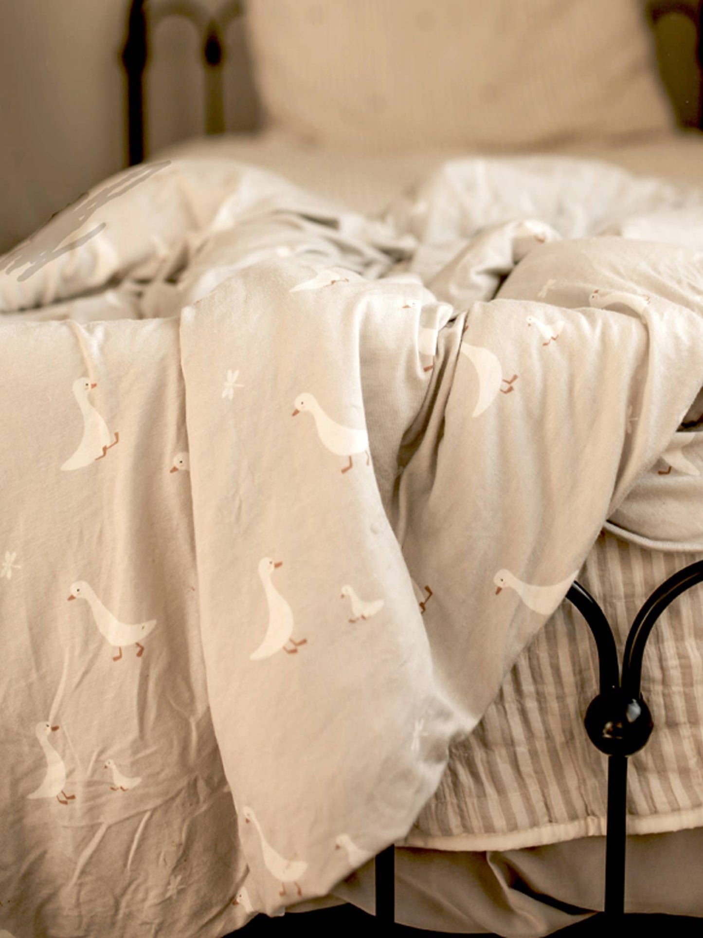 gunamuna Mini Cloud Blanket - Goose