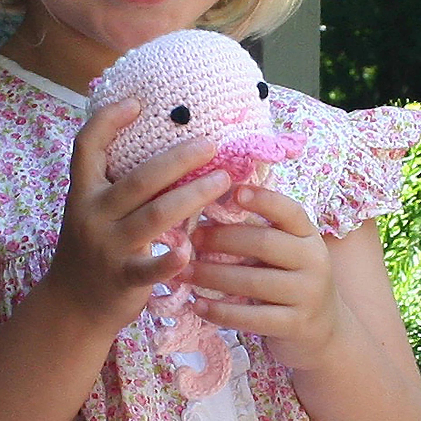 Jellyfish Crochet Rattle