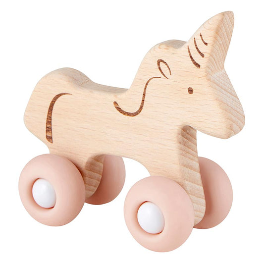Unicorn Wood Rolling Toy