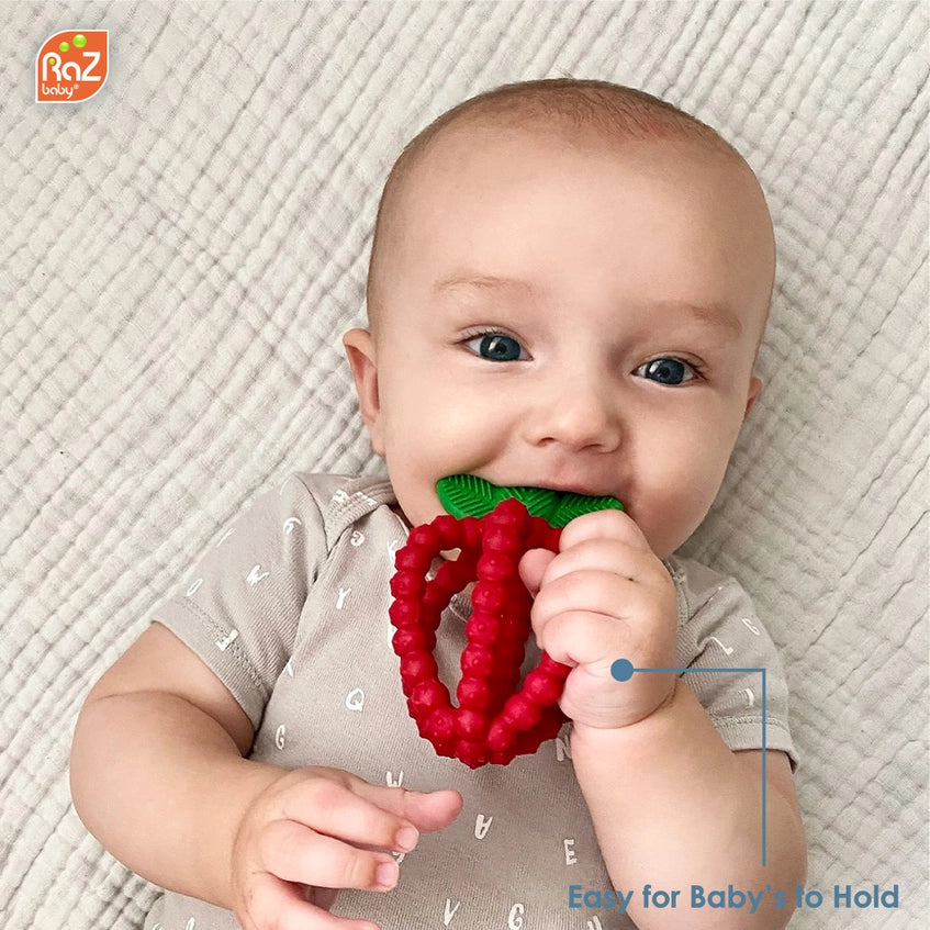 Blue Razberry Bites Teething Toy