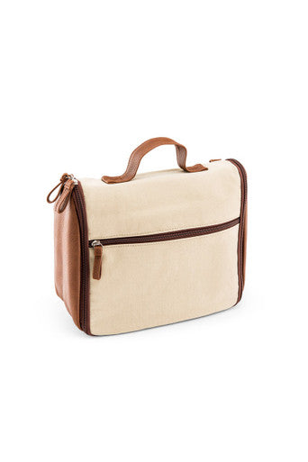 Light Brown Hanging Travel Bag