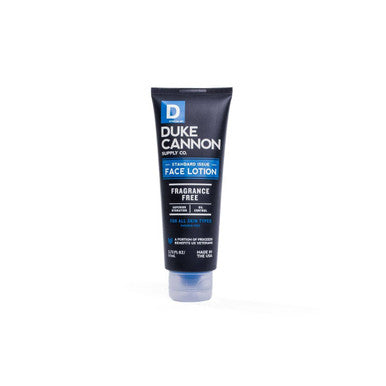 Duke Cannon Face Lotion